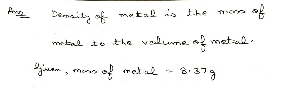 Chemistry homework question answer, step 1, image 1